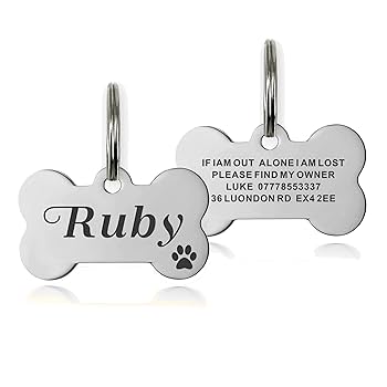 silver 950【1枚組】dog tag handmade Dog Tag Necklace - Handmade Sterling Silver Dog Tags